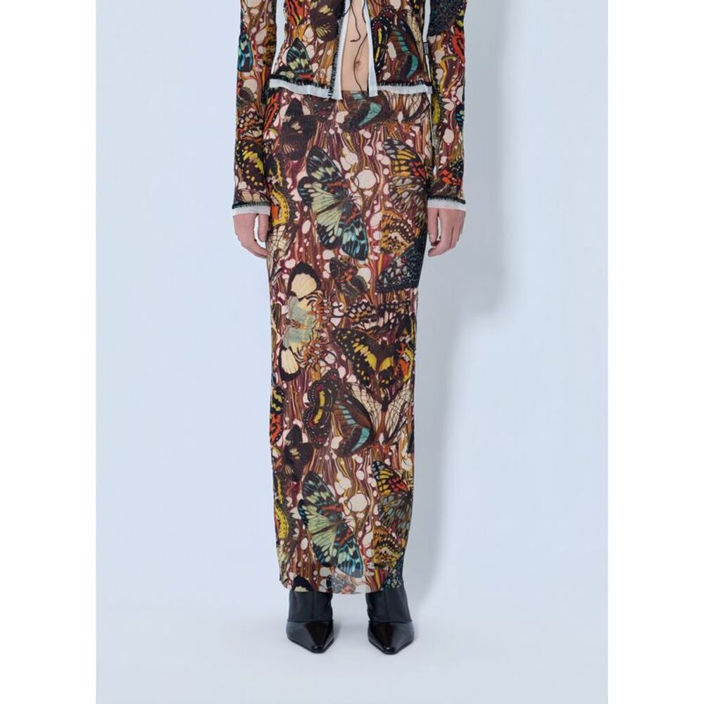 Jean Paul Gaultier Women Re-Edition The Yellow Butterfly Skirt